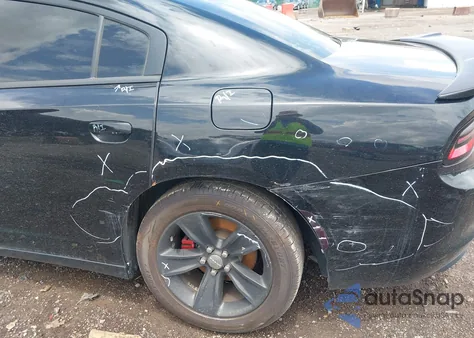 2016 Dodge Charger Sxt из США, поврежденный, VIN 2C3CDXHG9GH266266